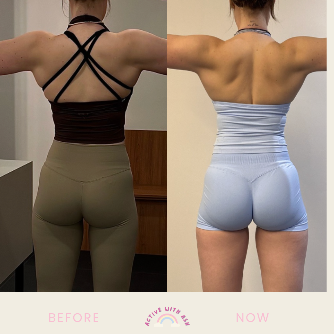 Jorja, before and now