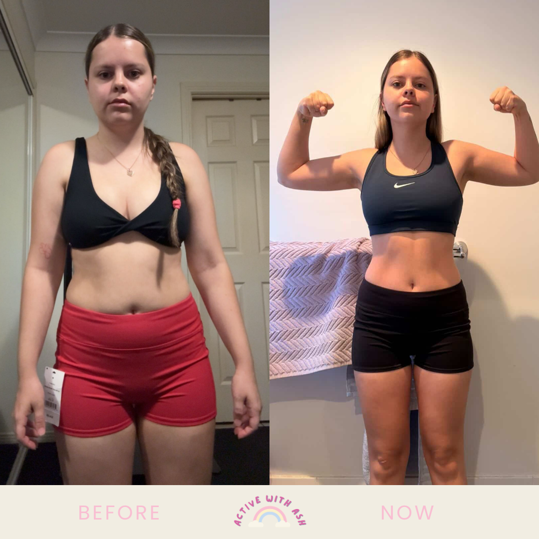 Alicia, before and now